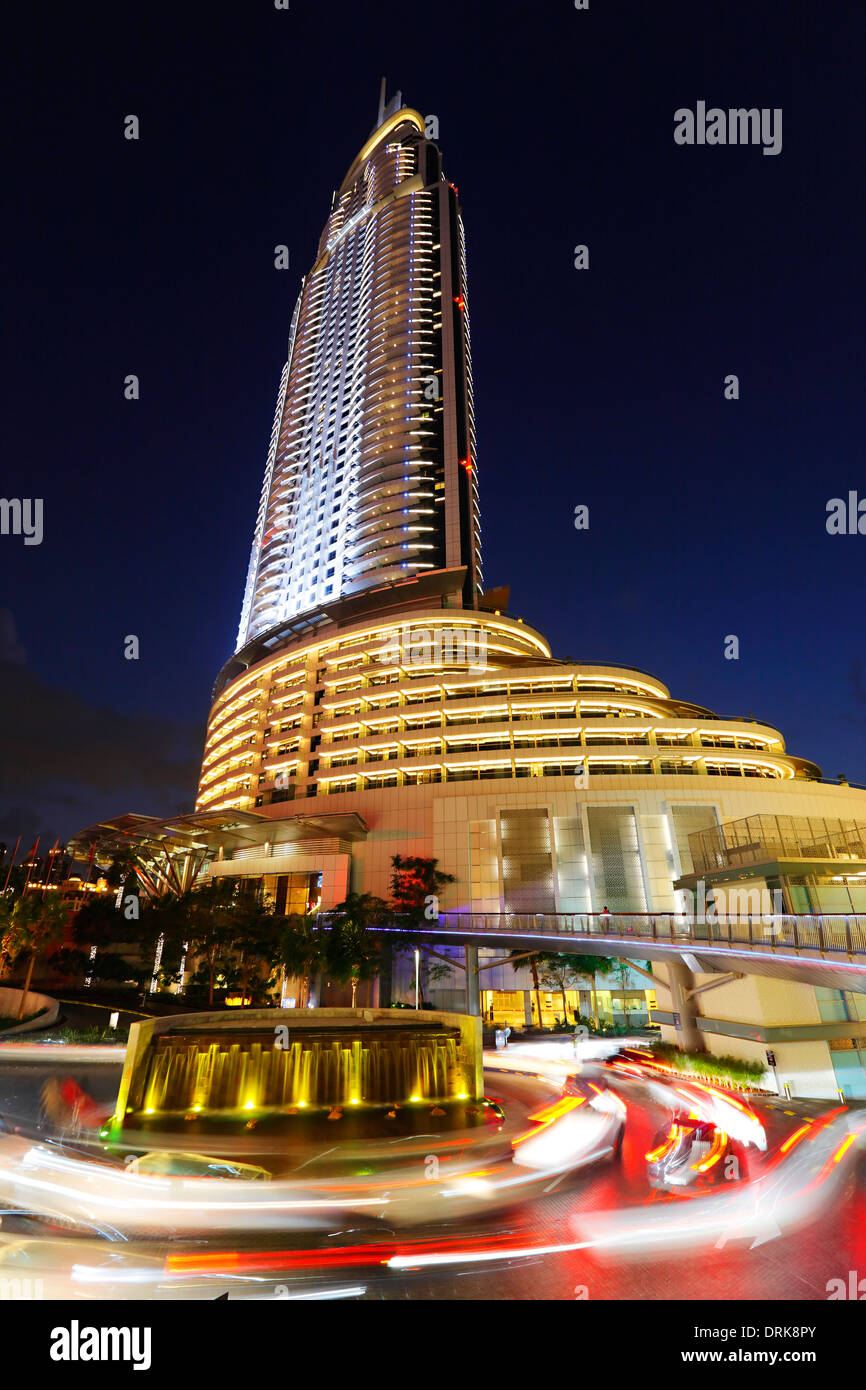 Dubai Address hotel Stock Photo