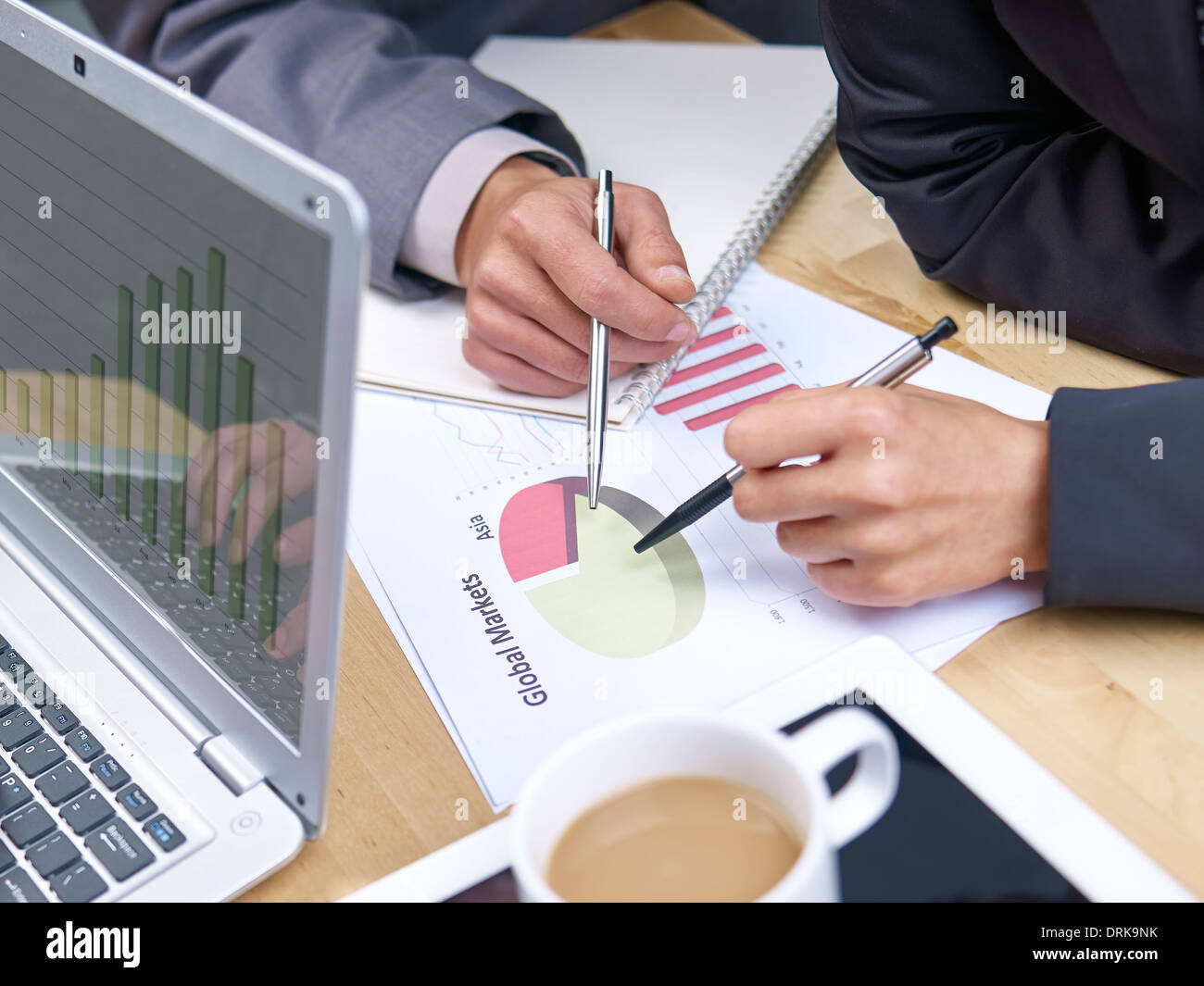 business people in meeting Stock Photo