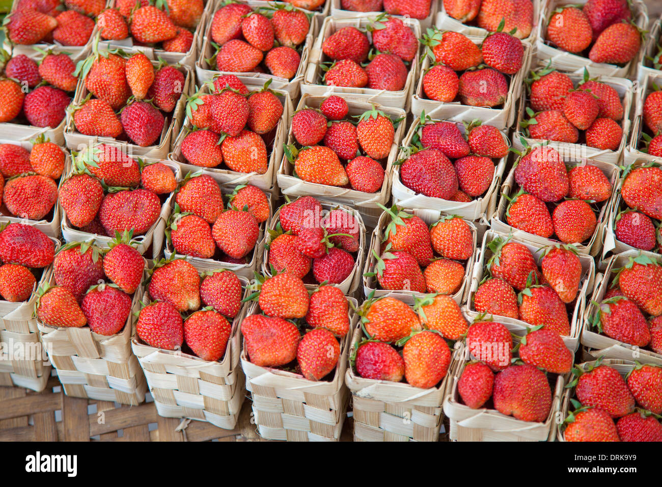 Strawberries in Yangon, Myanmar Stock Photo Alamy