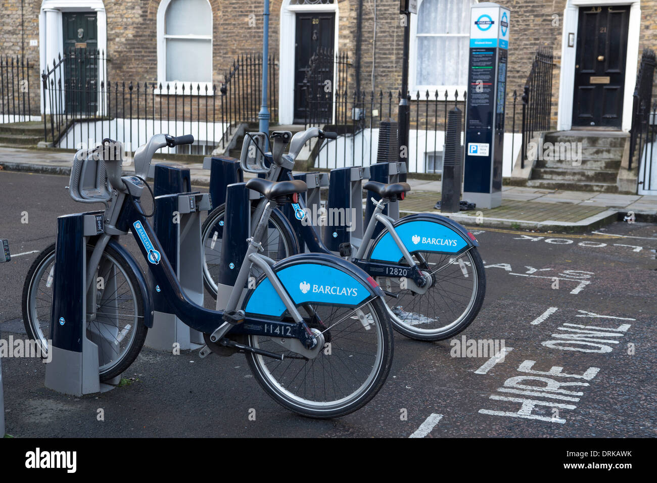 Bike rack with bikes hires stock photography and images Alamy