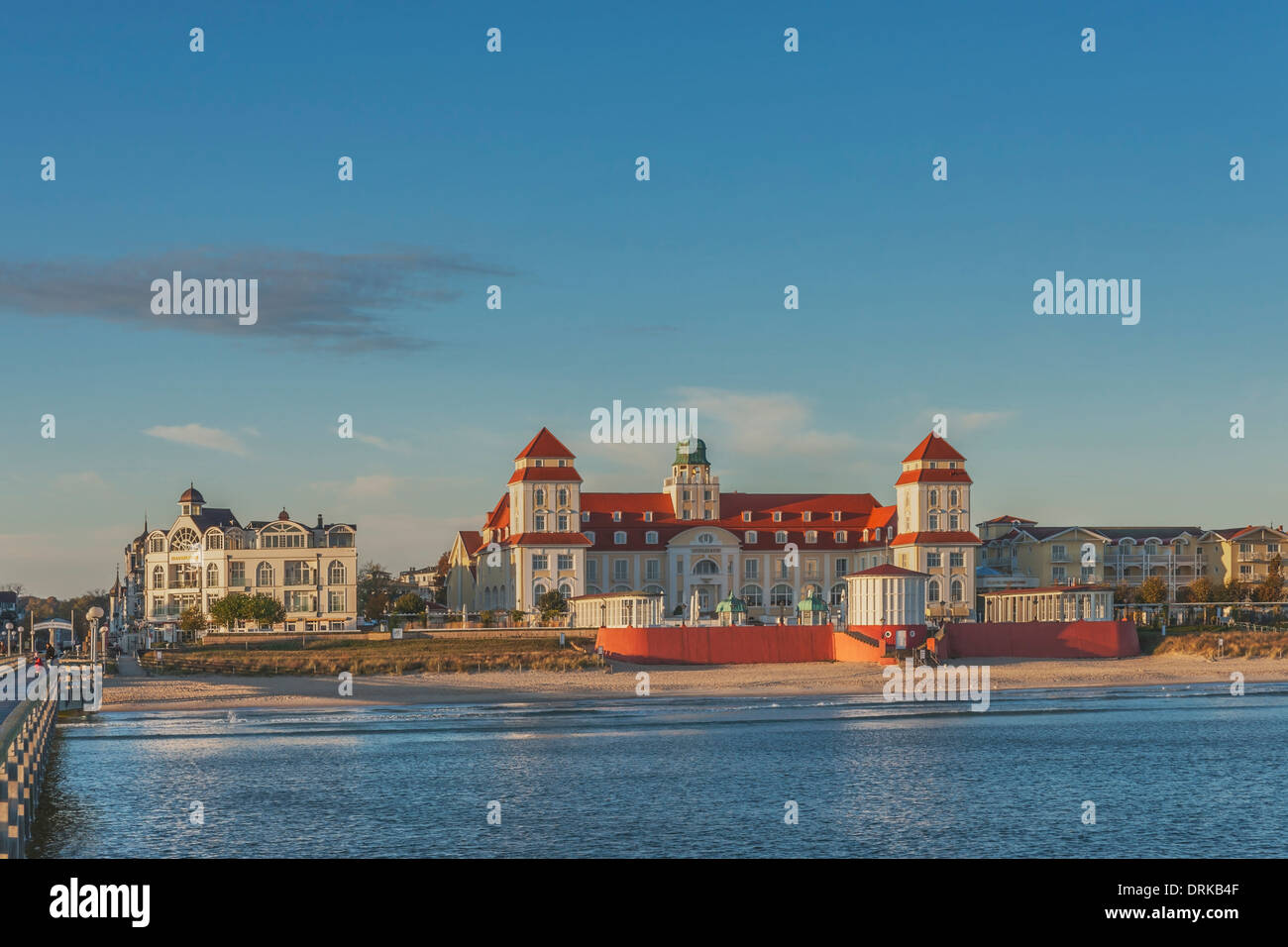 Kurhaus Binz, Ruegen Island, County Vorpommern-Ruegen, Mecklenburg ...