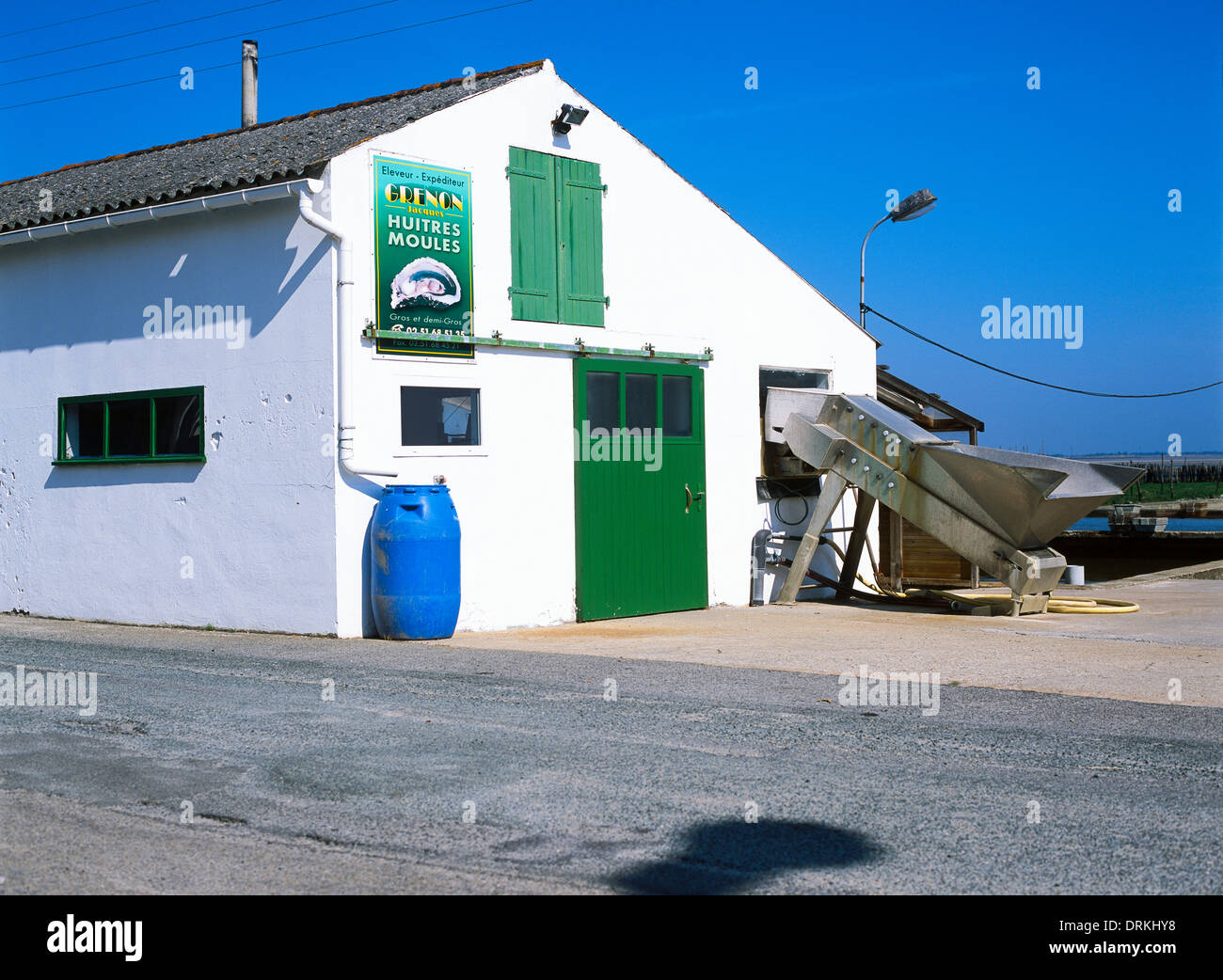 oyster-farmer Stock Photo