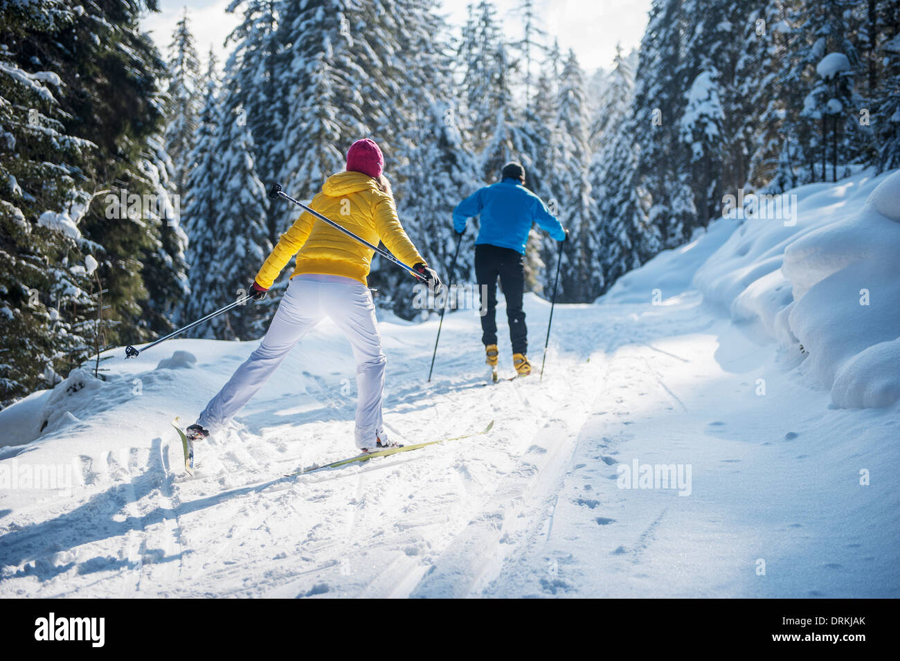 Cross Country Skiing in Sweden