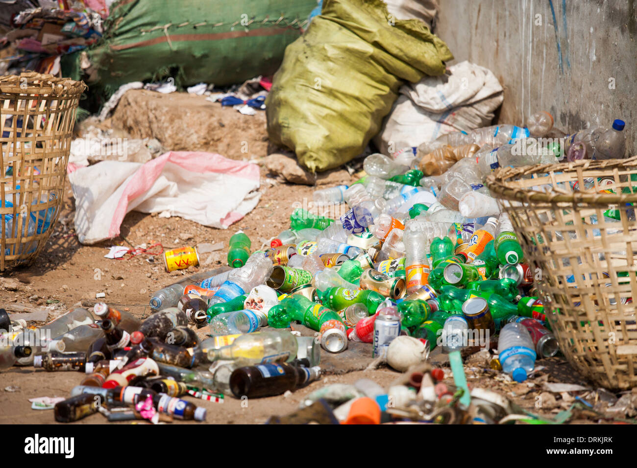 Recycling, Yangon, Myanmar Stock Photo Alamy