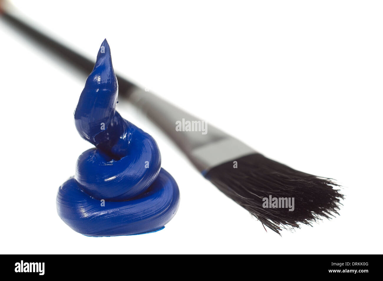 Artists Oil Paint Stock Photo