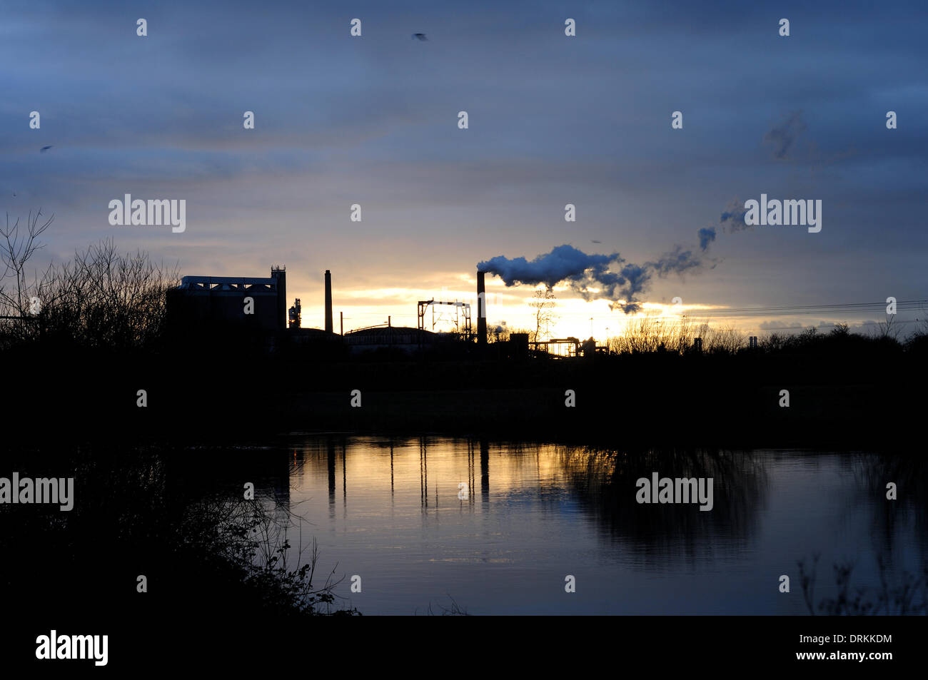 NewarkOnTrent 28th January 2014.River levels rise along the banks of
