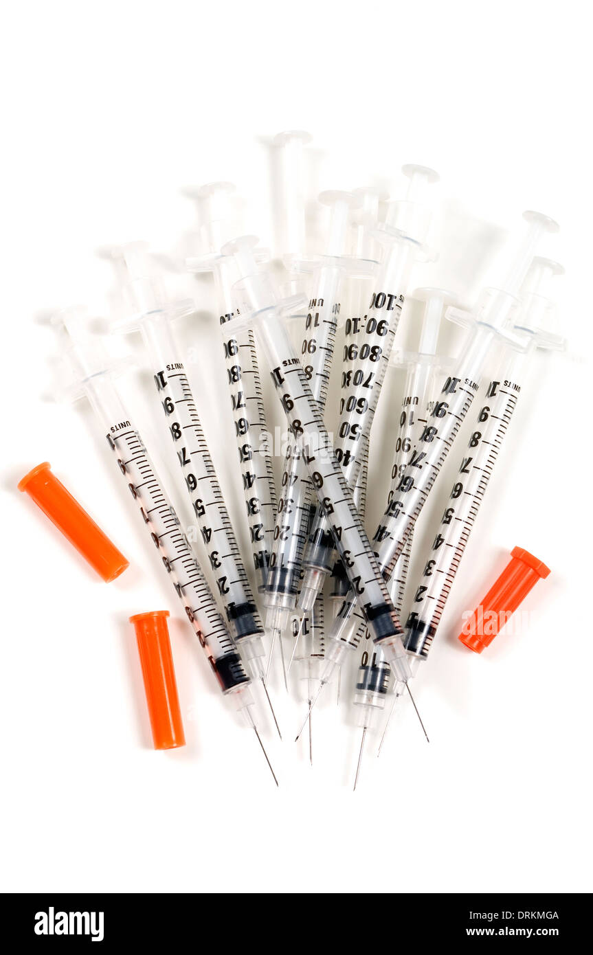 Syringes Stock Photo