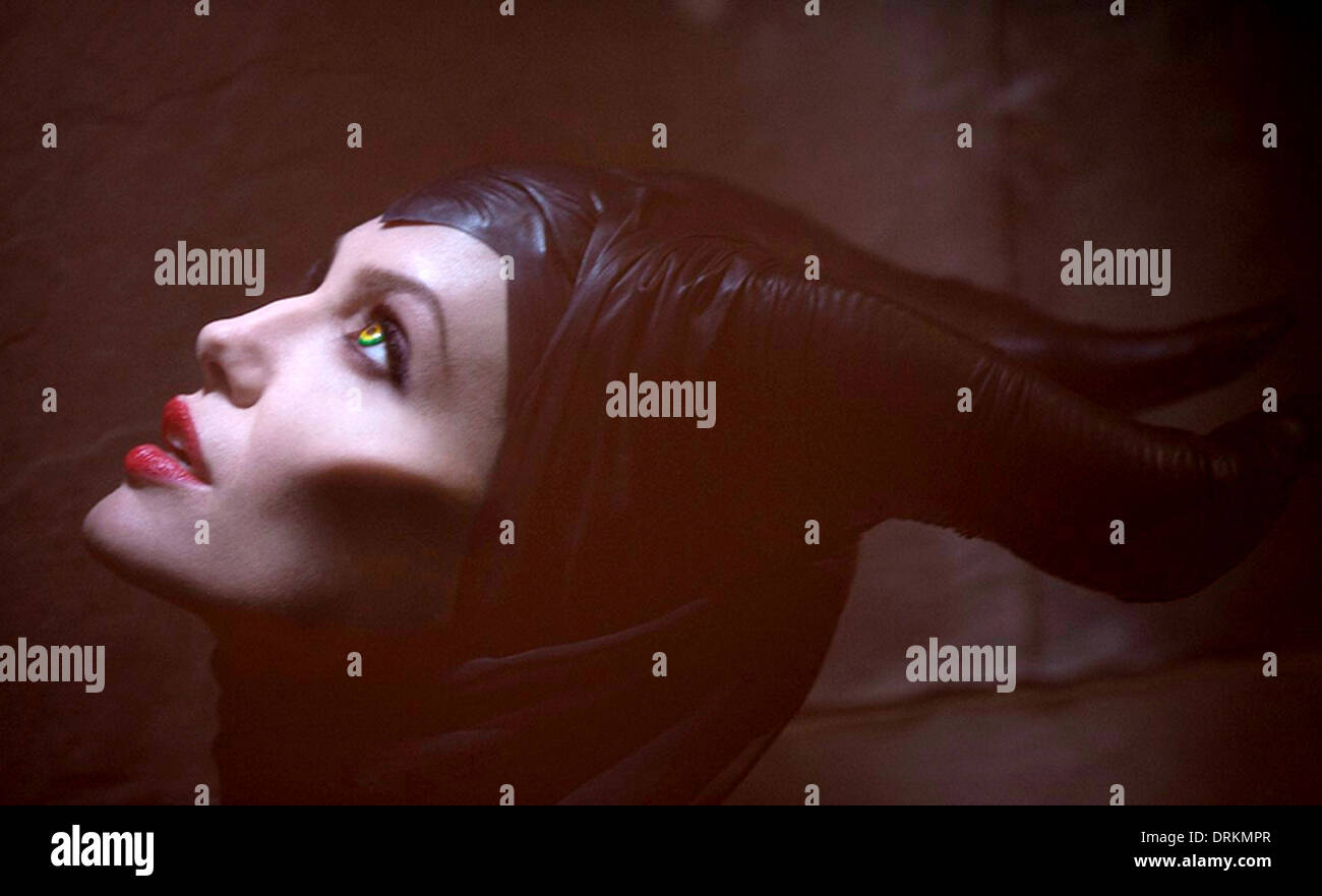 MALEFICENT 2014 Disney/Moving Picture Company film with Angelina Jolie Stock Photo