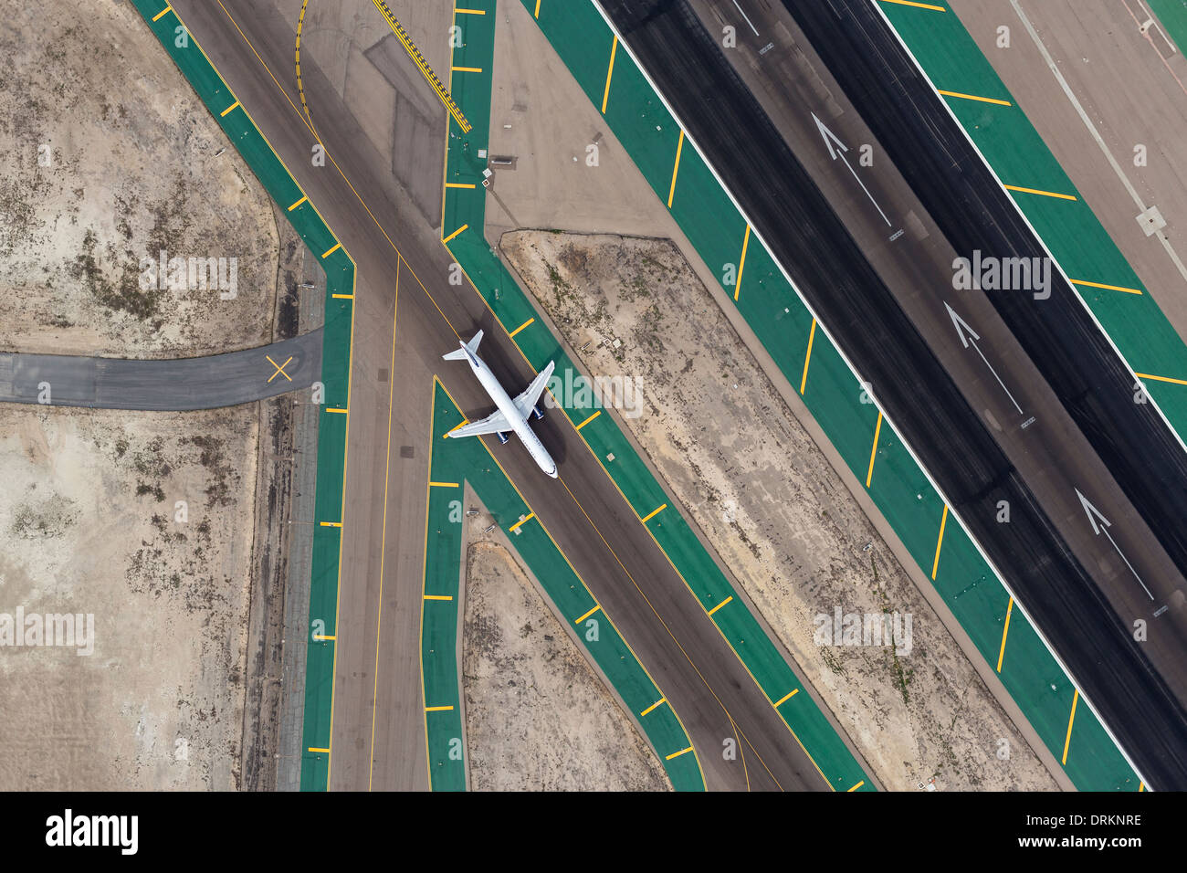 Aerial view of Lindbergh Field, San Diego Airport Stock Photo Alamy