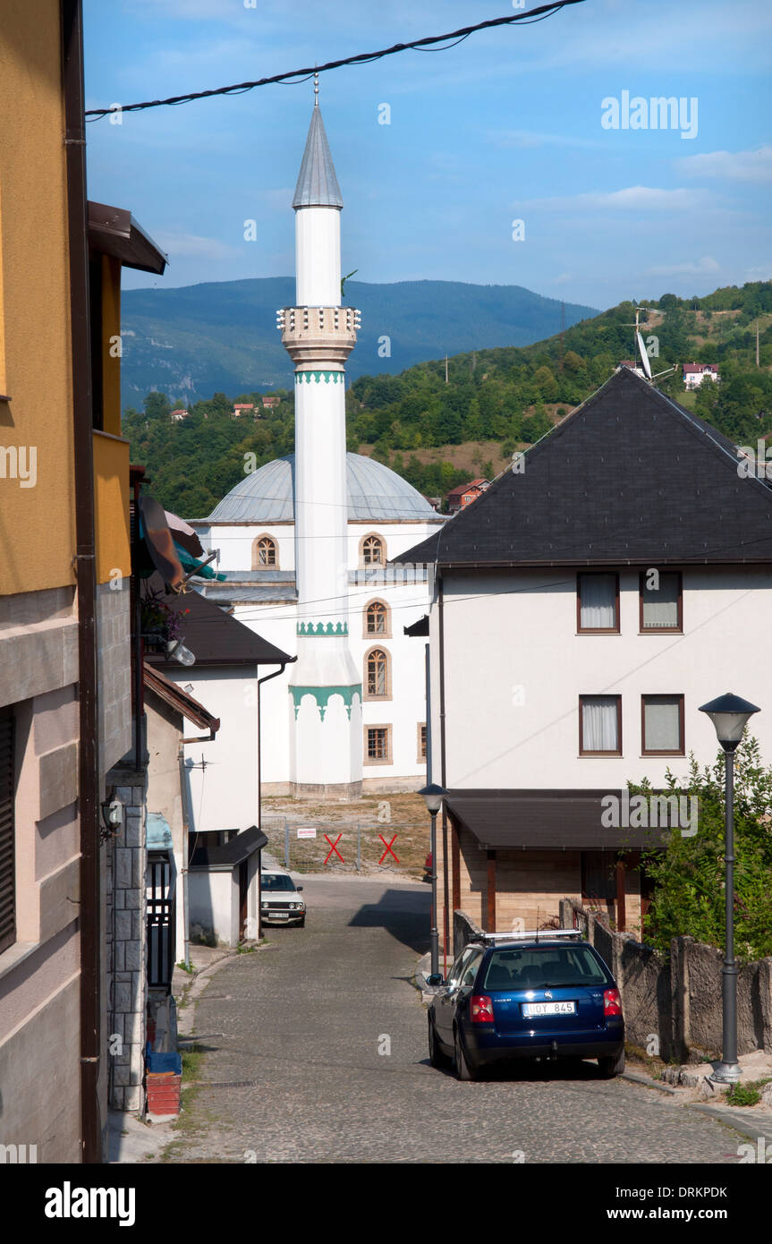 Esma Sultan Mosque, Jajce, Bosnia and Herzegovina Stock Photo