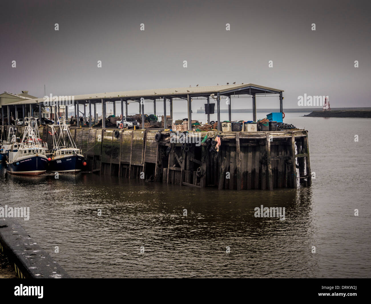 Fish Quay, North Shields Stock Photo Alamy
