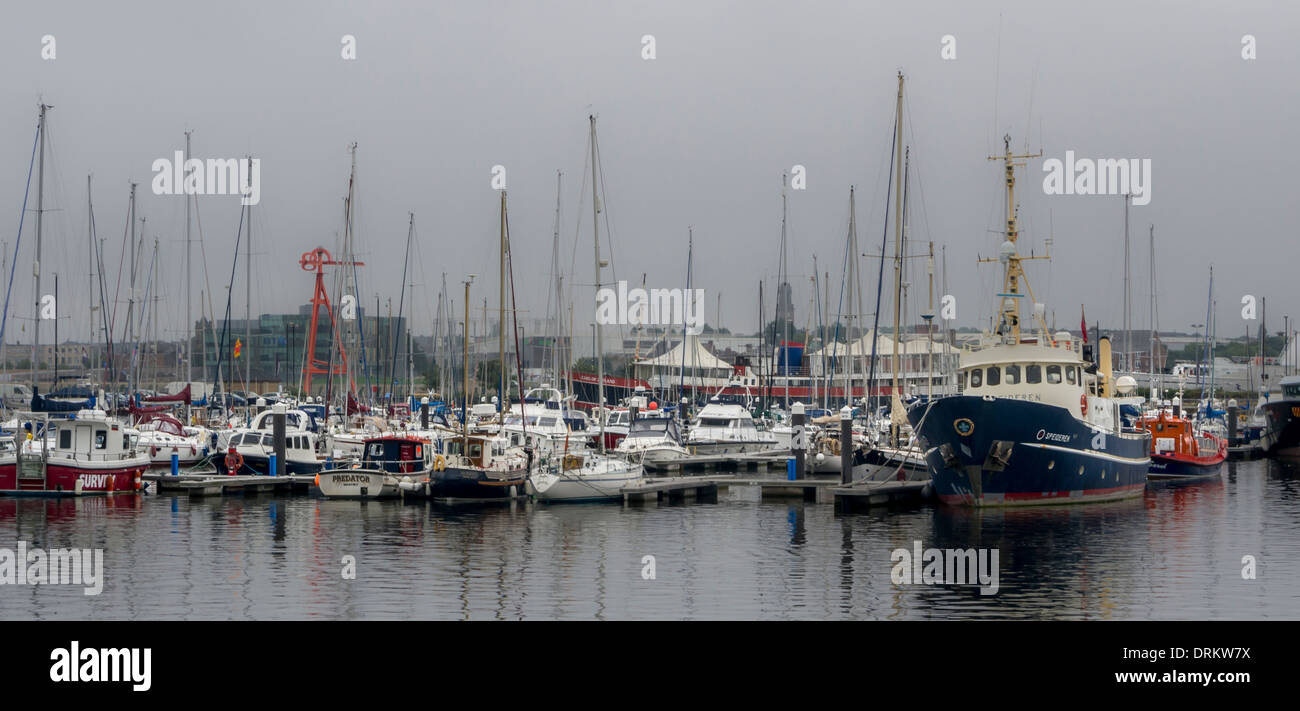 Royal Quays Marina. North Shields, Tyneside Stock Photo Alamy