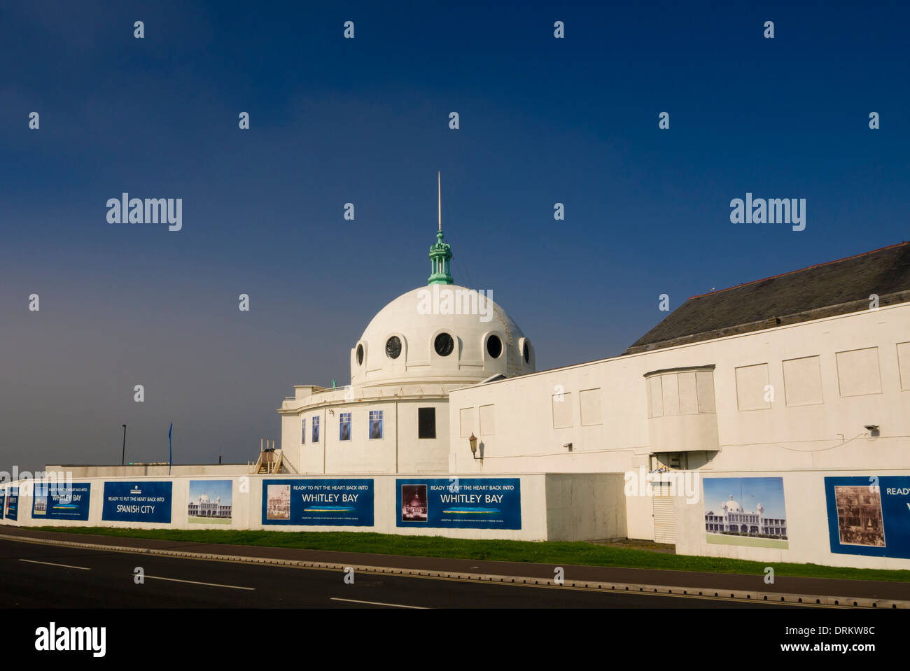 The domed Spanish City building, Whitley Bay. North Tynside Stock Photo