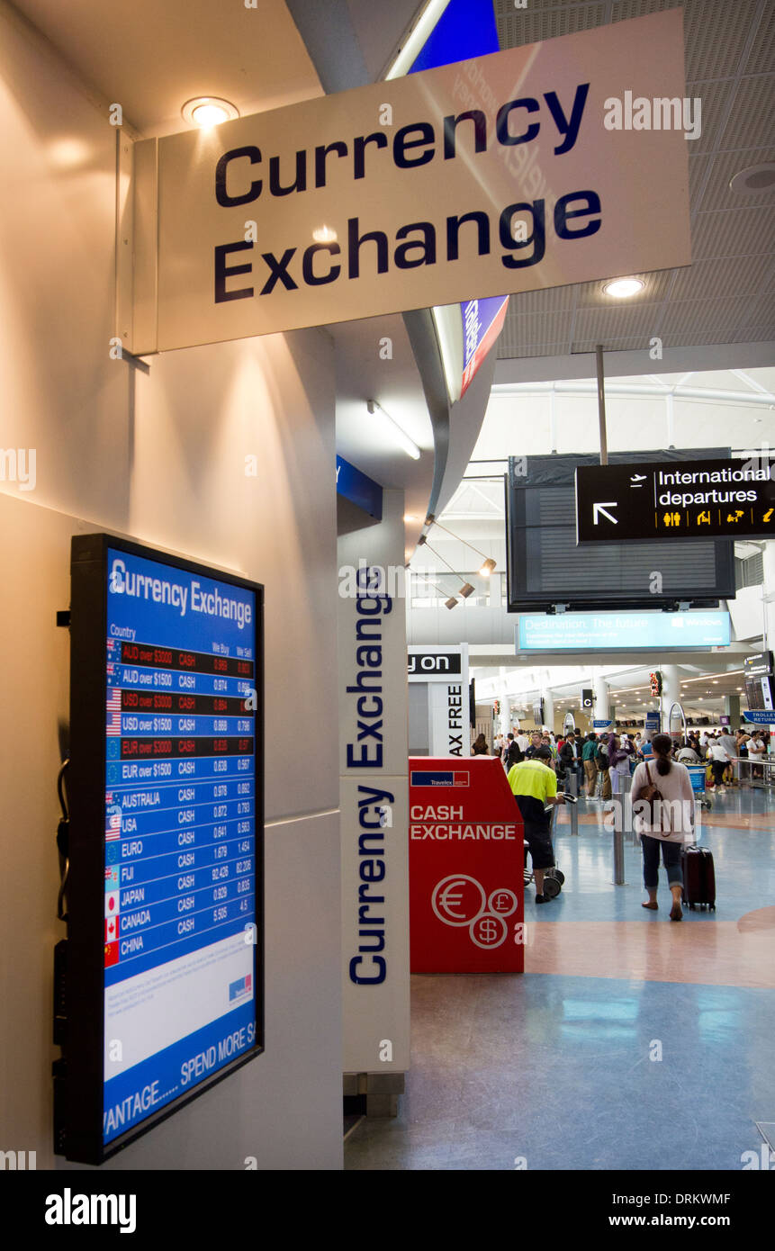 Currency Exchange Airport High Resolution Stock Photography and Images