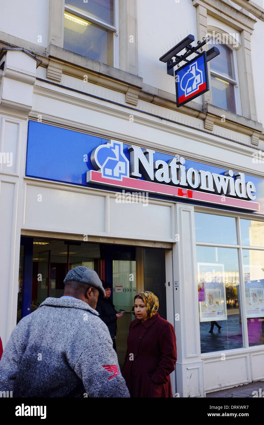 Nationwide Building Society In Luton Stock Photo Alamy
