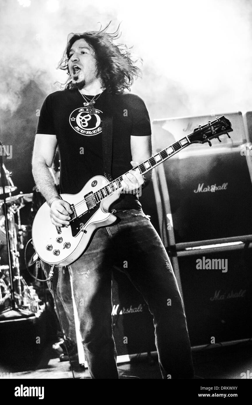 Toronto, Ontario, Canada. 25th Jan, 2014. Guitarist PHIL X. 'Randy