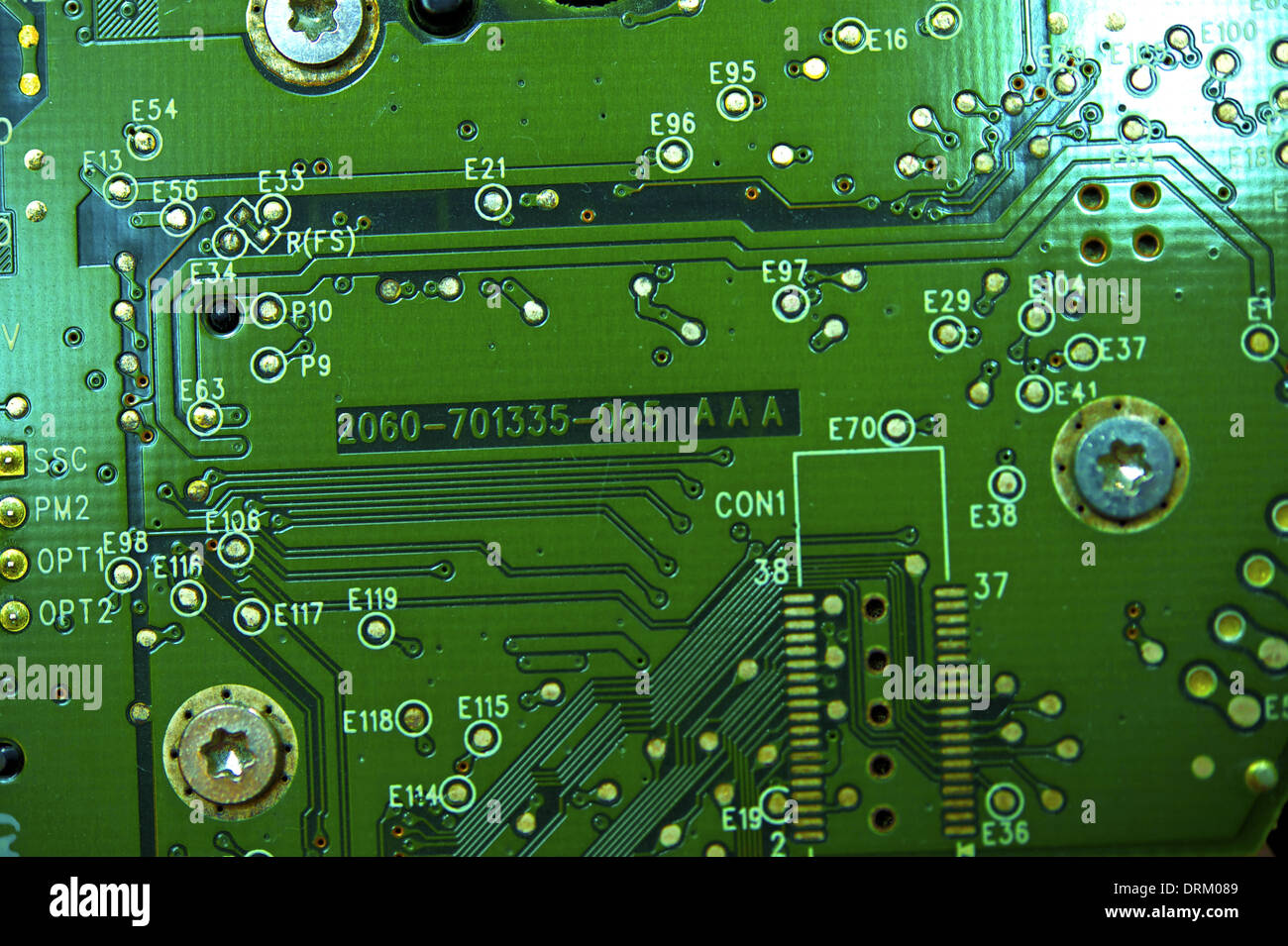 Circuit Board Backdrop / Background. Technology Background. Stock Photo