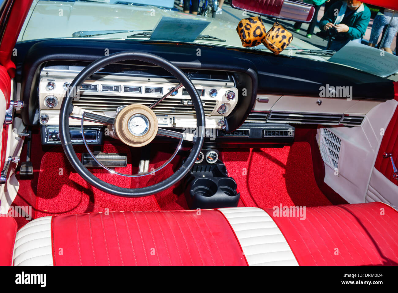 1967 ford galaxie 500 convertible interior dashboard steering wheel hi