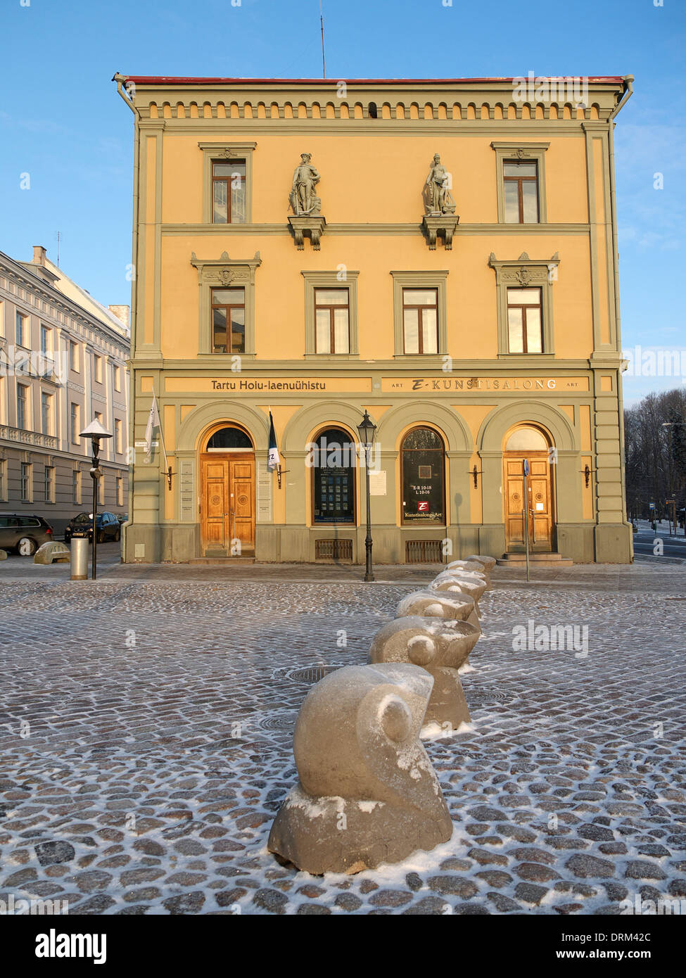 Historical bank building, built in 18761879 on Tartu Raekoja plats 20