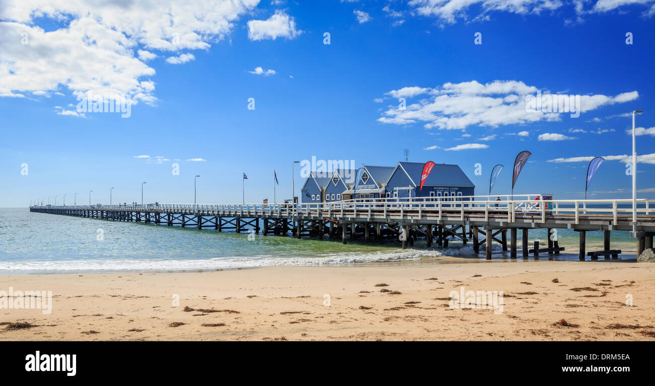 Busselton Jetty, Busselton, Western Australia, Australia Stock Photo ...