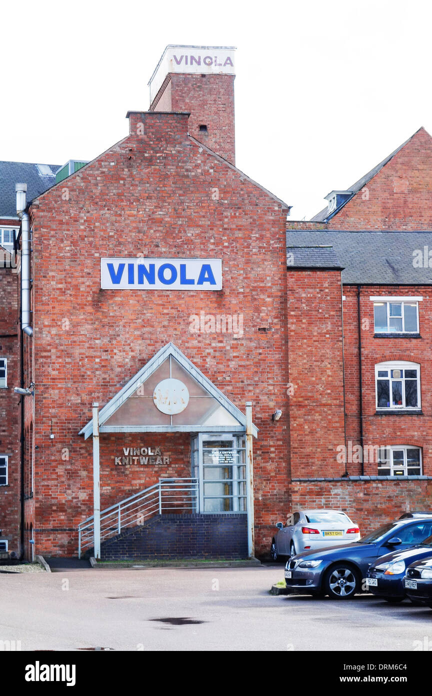 The Vinola knitwear factory in Leicester, UK Stock Photo - Alamy