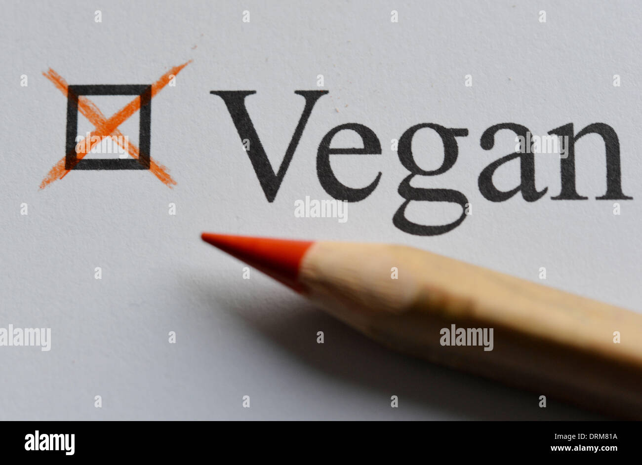 Symbolic image vegan cuisine. Stock Photo