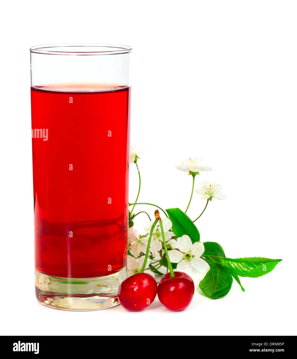Cherry juice Stock Photo
