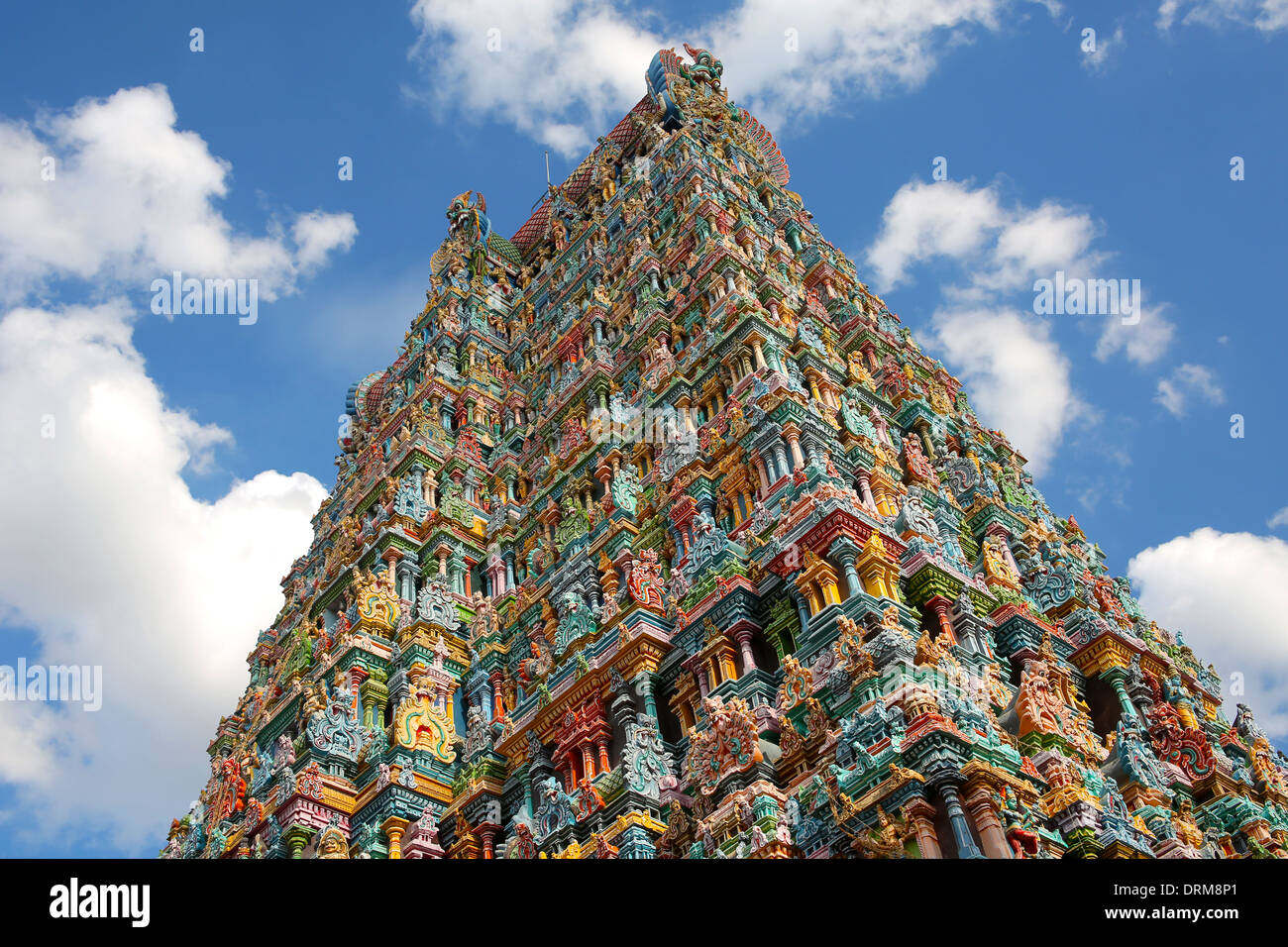 sri meenakshi temple, Madurai, India Stock Photo