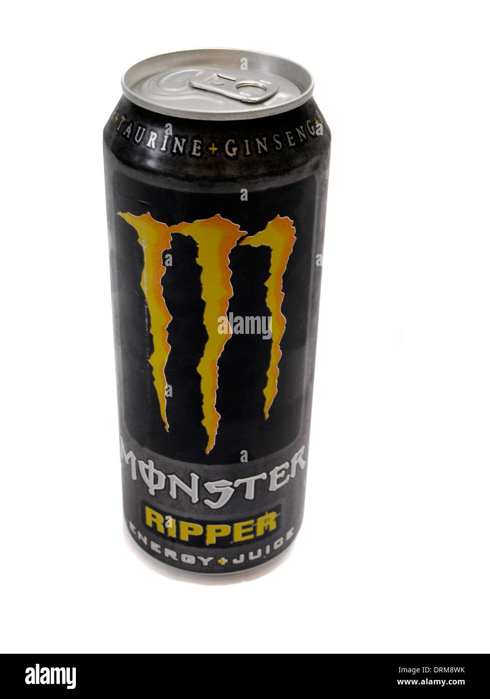 Can of Monster Ripper energy drink Stock Photo