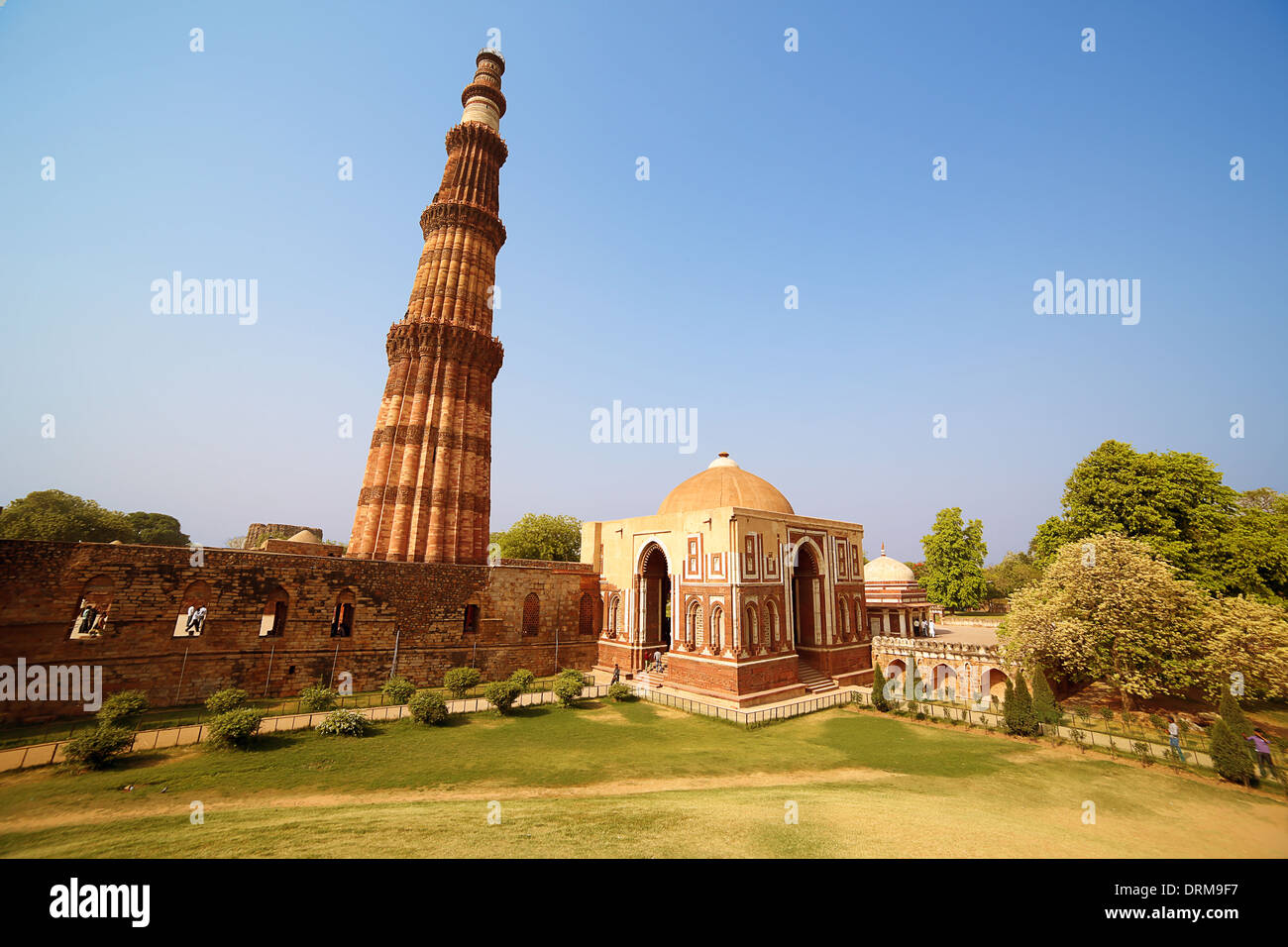 Qutb Minar, New Delhi Stock Photo