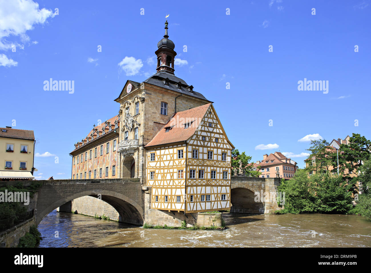 Altes Rathaus of Bamberg, Bavaria, Germany Stock Photo