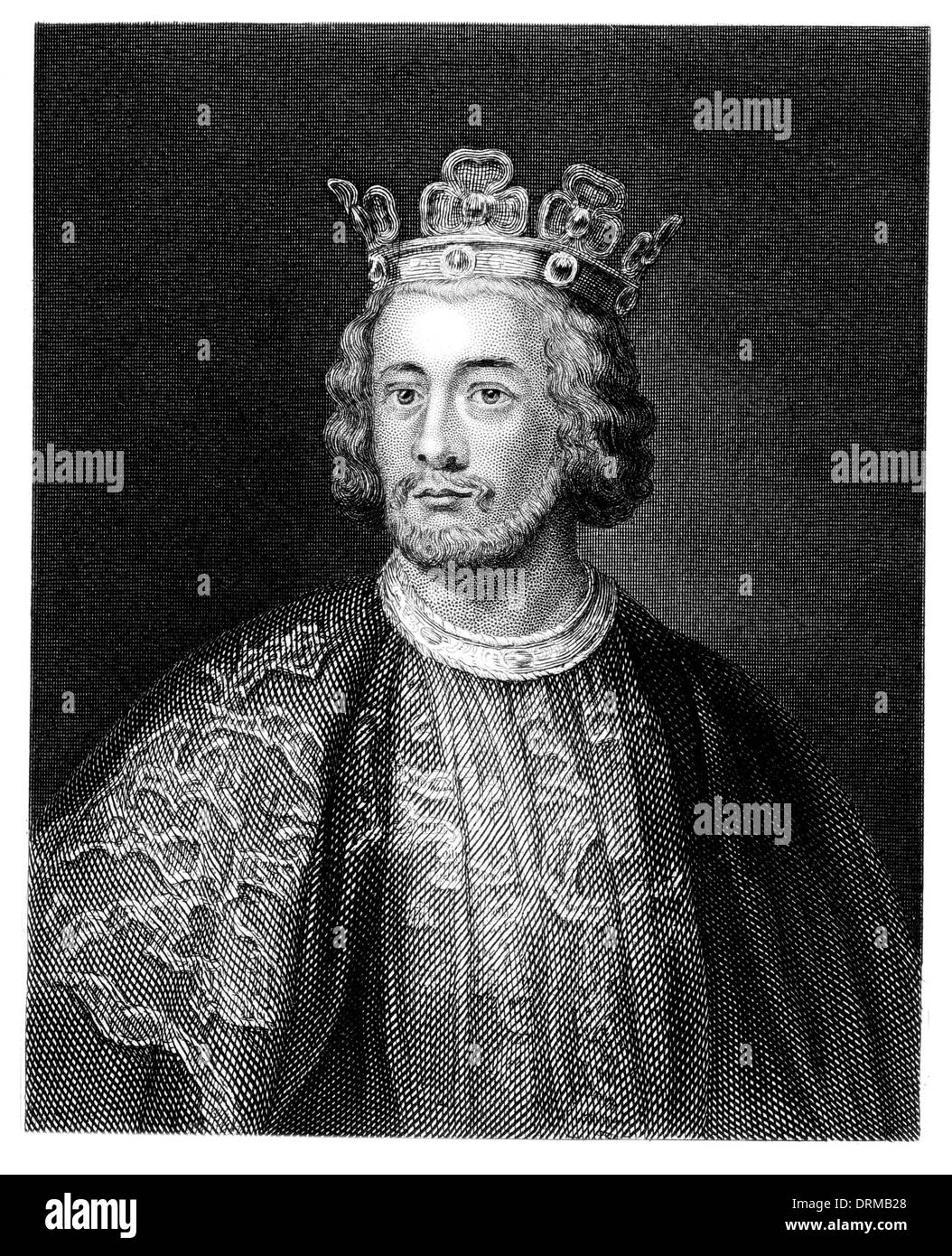 King John of England 1166 1216 nickname Lackland Stock Photo