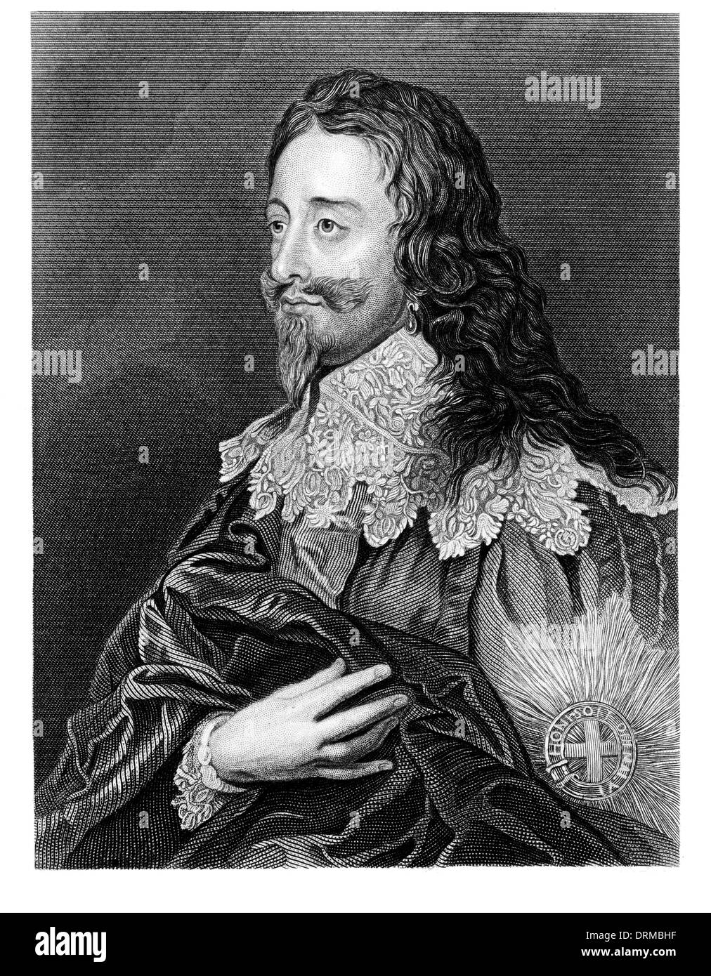 King charles artwork of head hires stock photography and images Alamy