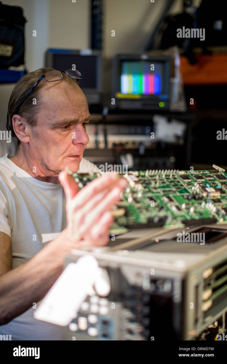 technology engineer work profession work job Stock Photo