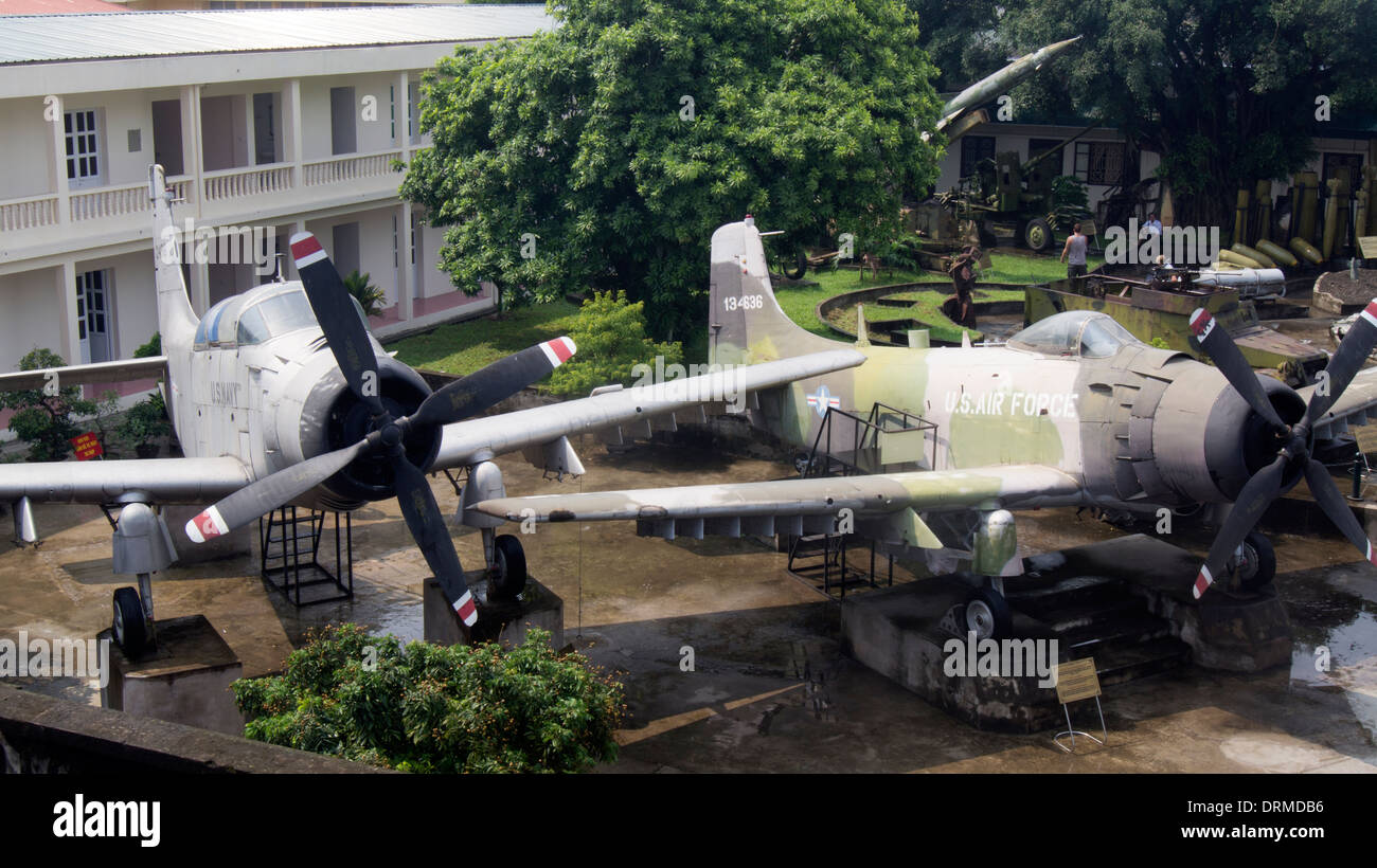 US Airforce Planes Hanoi Vietnam South East Asia Stock Photo