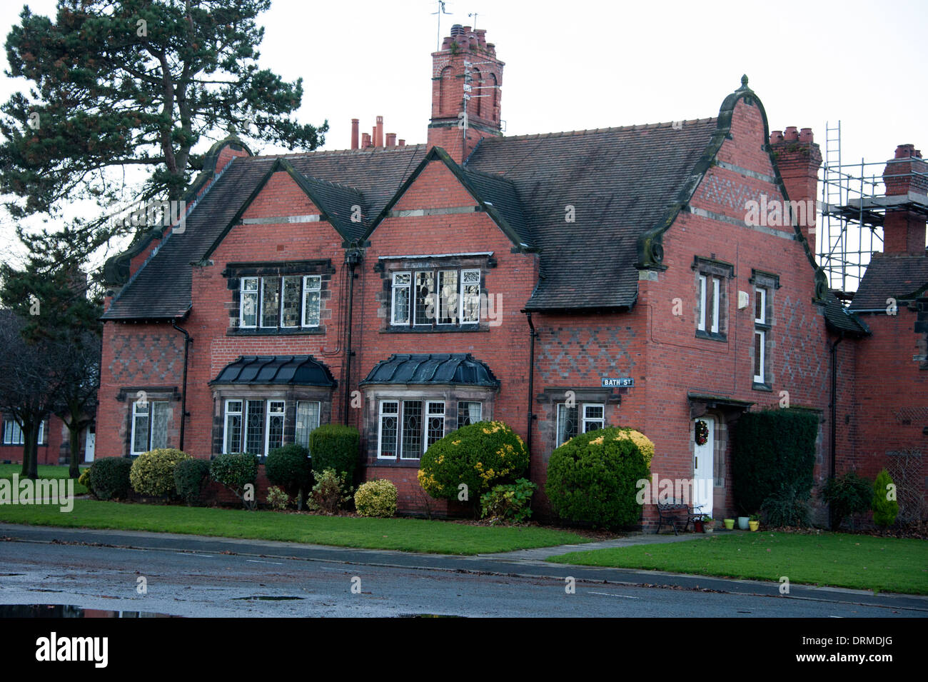 Lever Brothers Port Sunlight Village Houses Wirral UK Stock Photo Alamy