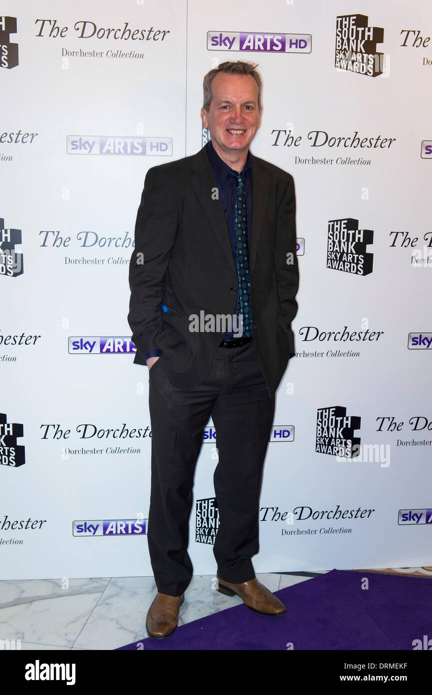 Frank Skinner at the South Bank Sky Arts awards at Dorchester Hotel on January 27, 2014 in London, England. Stock Photo