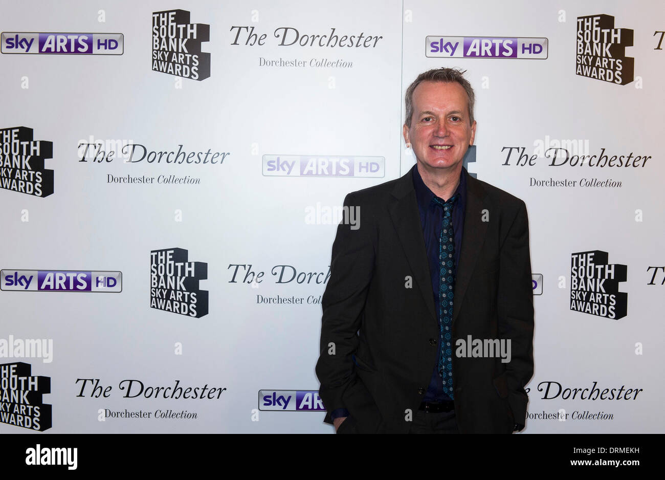 Frank Skinner at the South Bank Sky Arts awards at Dorchester Hotel on January 27, 2014 in London, England. Stock Photo