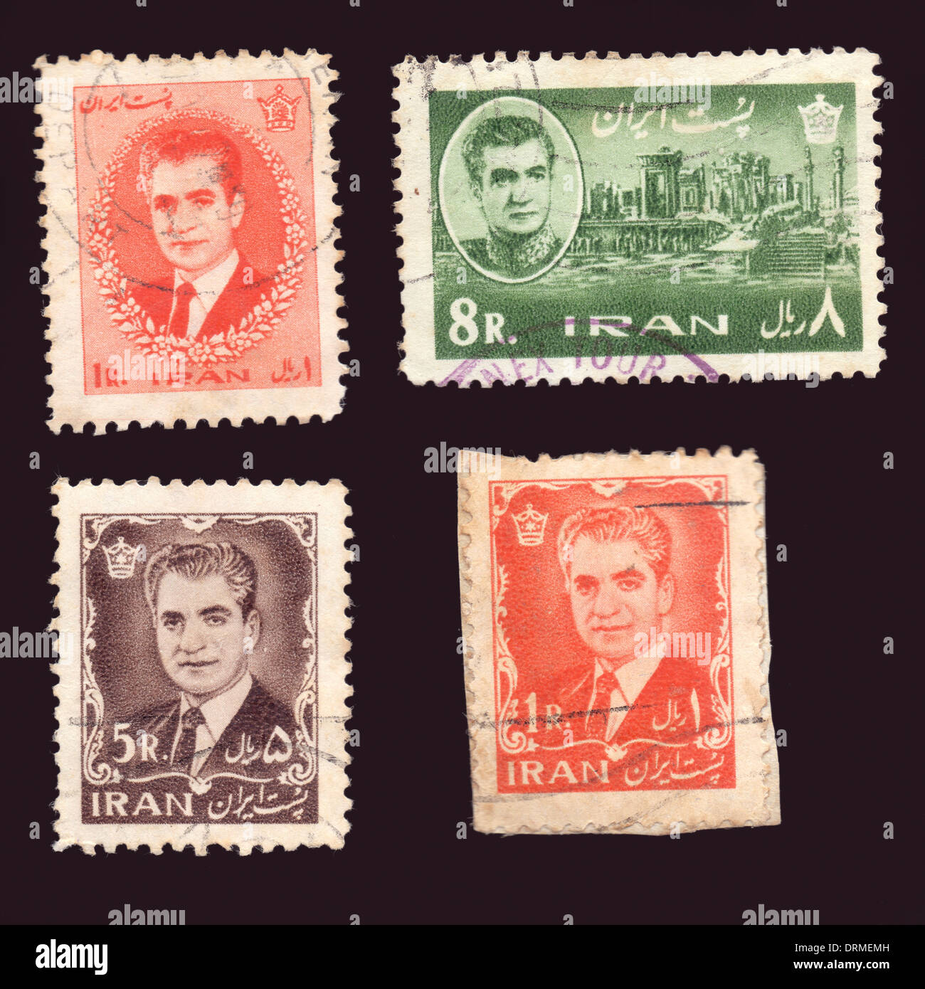 Mohammad Reza Shah Pahlavi Postage Stamp Iran 1962 St vrogue.co