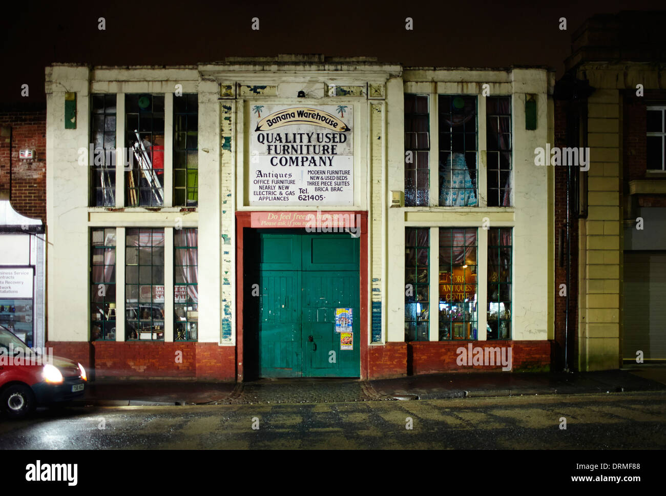 Banana Warehouse in York Stock Photo Alamy
