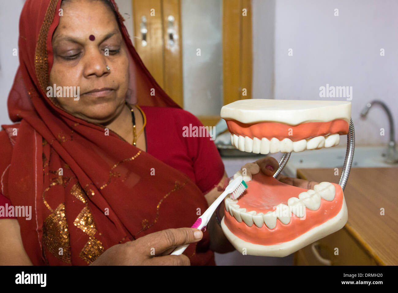 A Barefoot Dentist, who is trained to perform basic dentistry at the