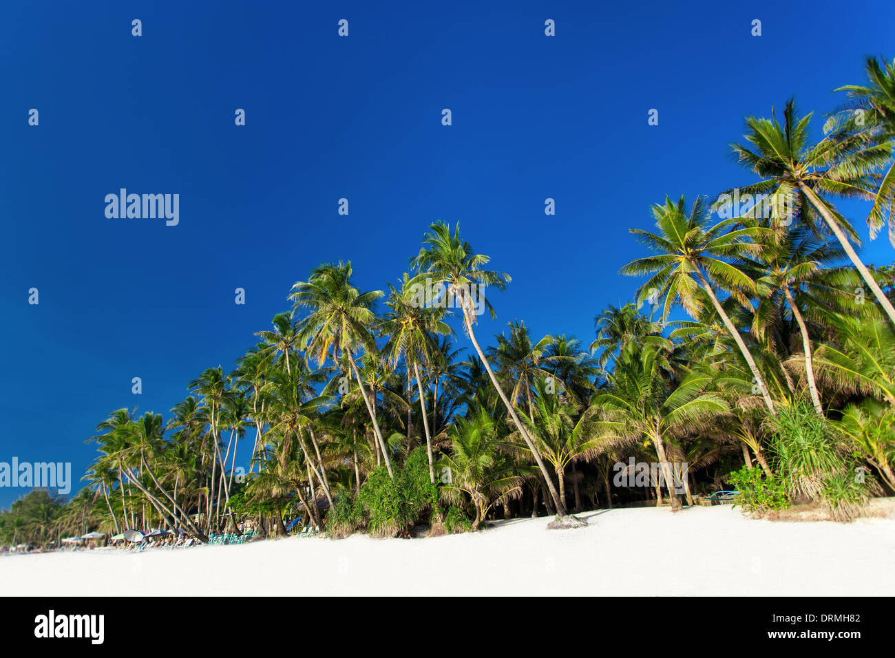 White sand beach on Boracay, Philippines Stock Photo - Alamy
