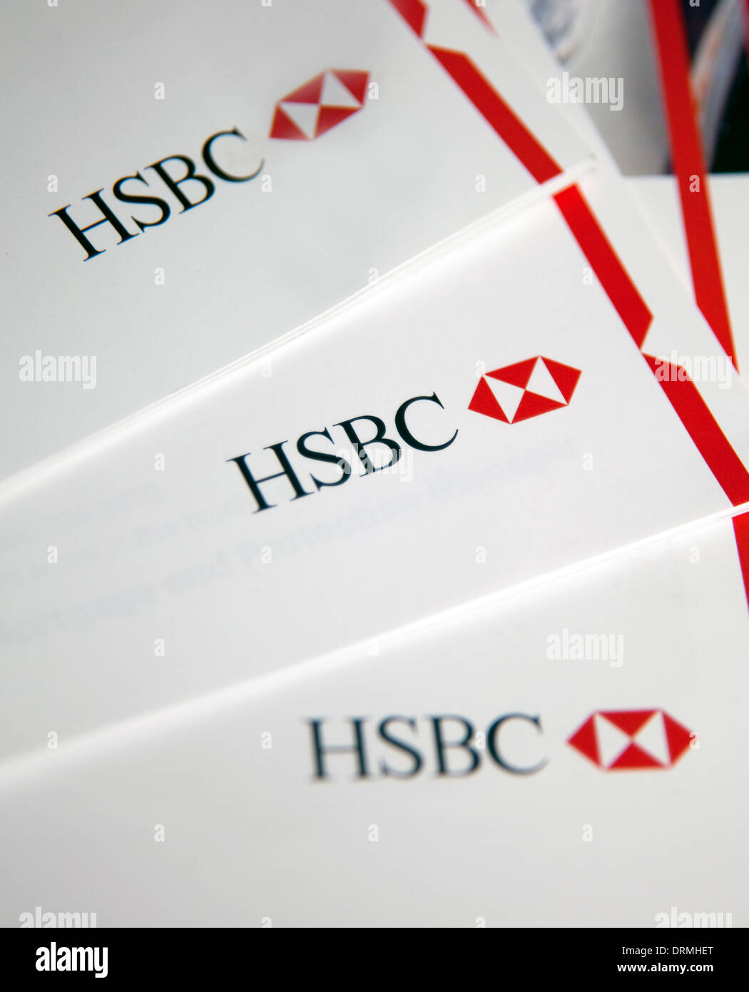 HSBC bank logo, London Stock Photo