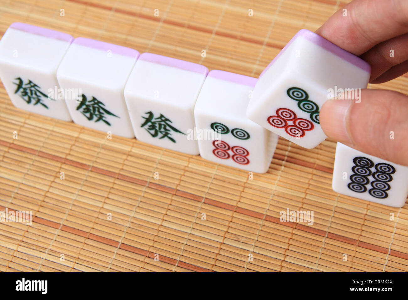 Mahjong ivory hi-res stock photography and images - Alamy