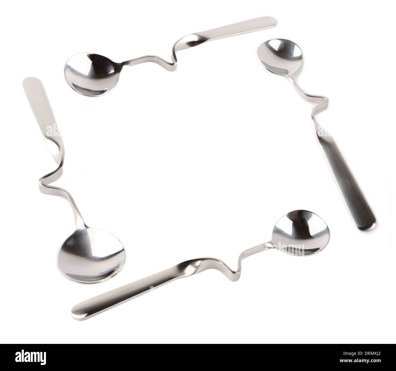 crank spoon Stock Photo