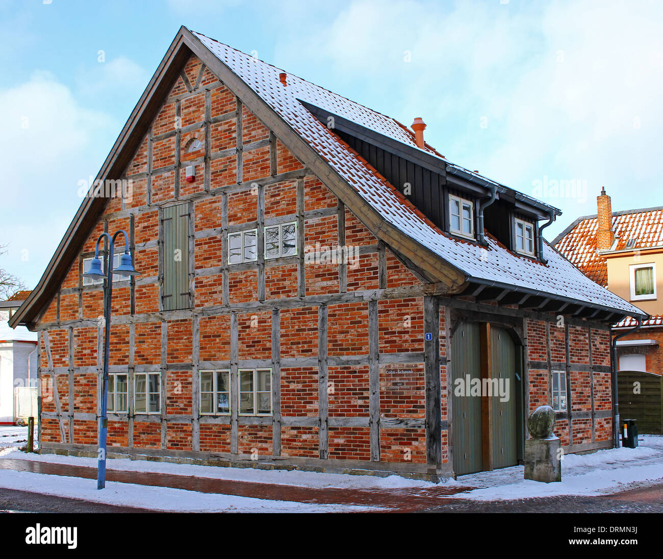 Jewish Museum Cohn-Scheune, Rotenburg Wümme, Lower Saxony, Germany Stock Photo