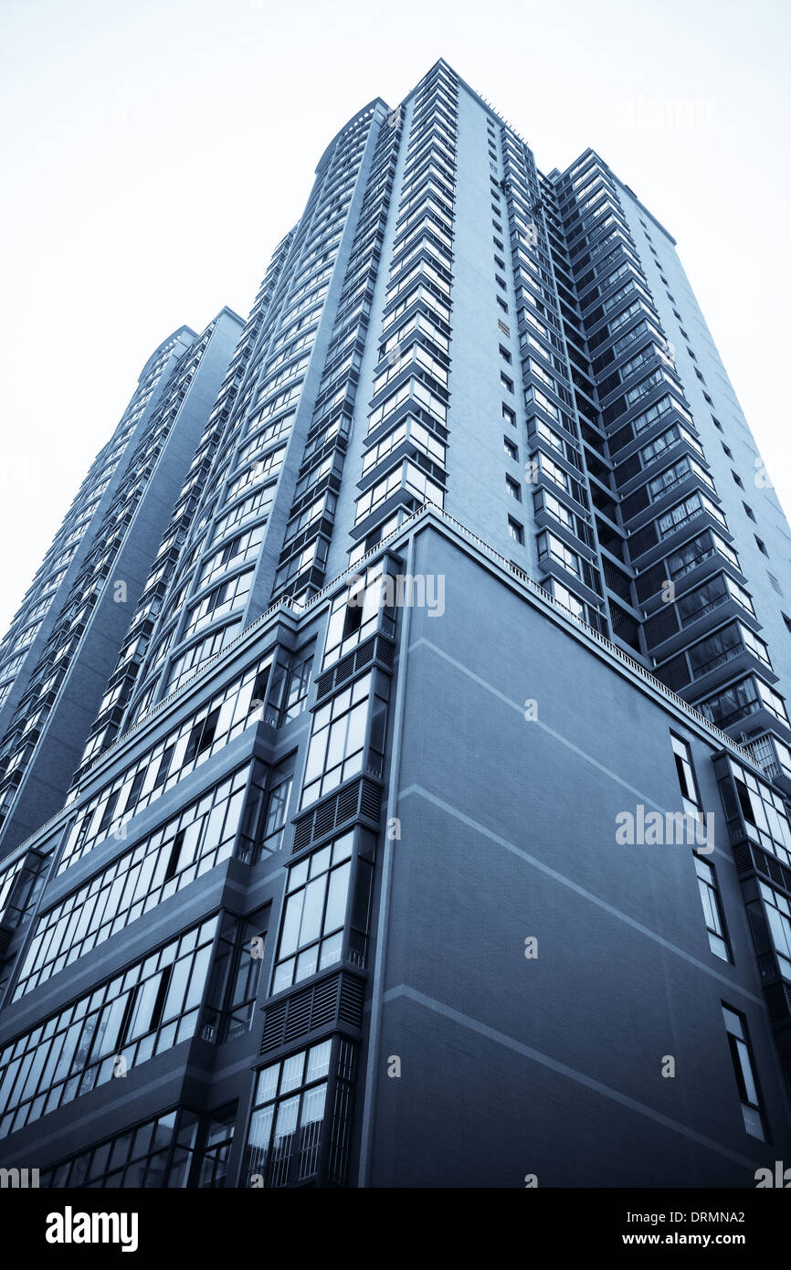 modern apartments building Stock Photo