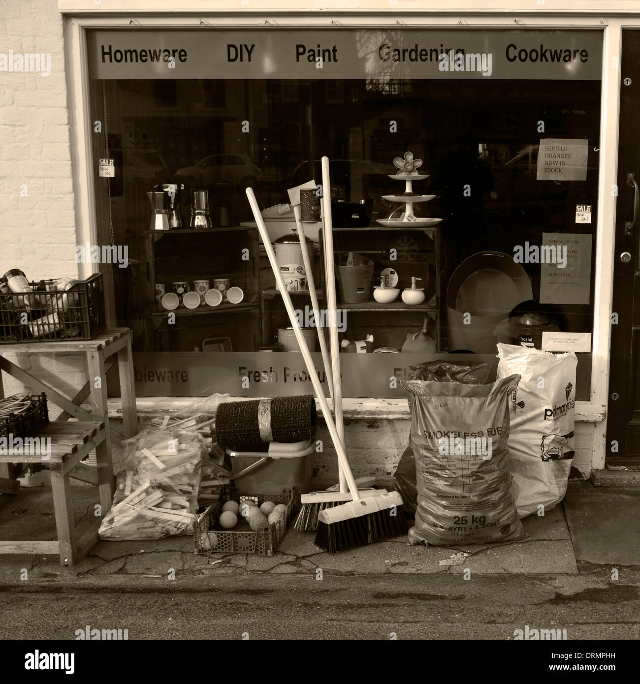 Old Style Hardware Shop Stock Photo Alamy