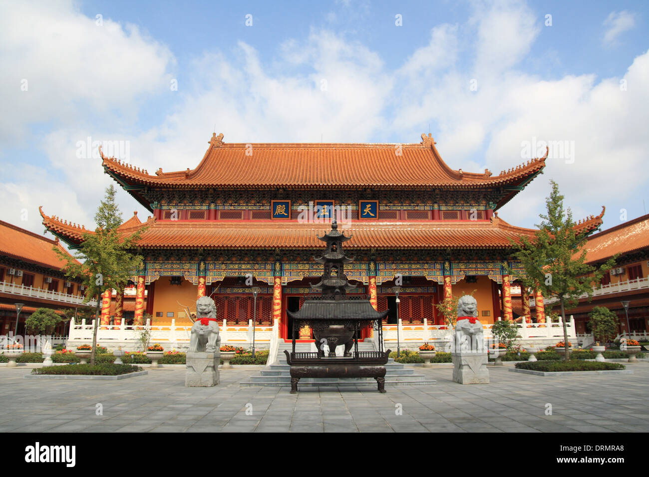 chinese buddhism building Stock Photo