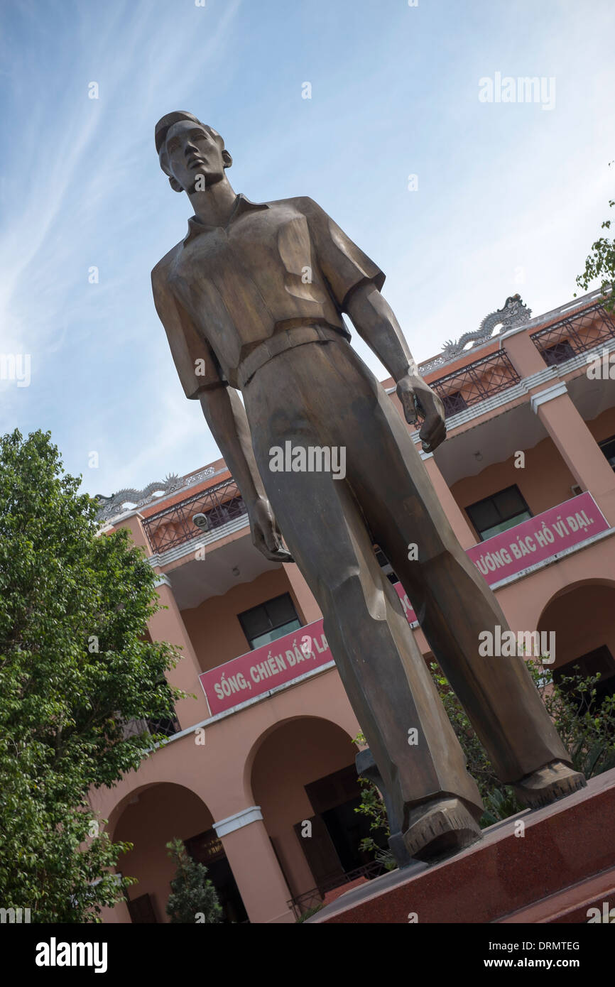 Nguyen Tat Thanh Statue Ho Chi Minh City Museum Stock Photo